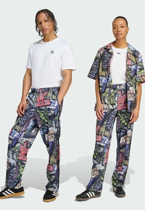 X JEREMY SCOTT AOP Track - Trousers - multicolor