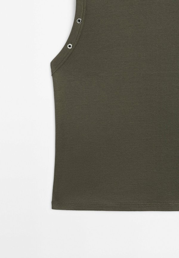 CROPPED WITH EYELETS  - Top4