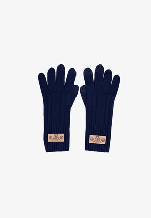 BELLEMERE CABLE TOUCH-SCREEN - Guanti - dark blue