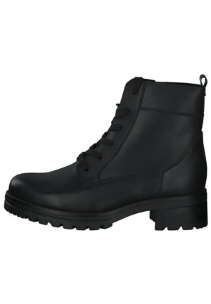 Lace-up ankle boots - schwarz