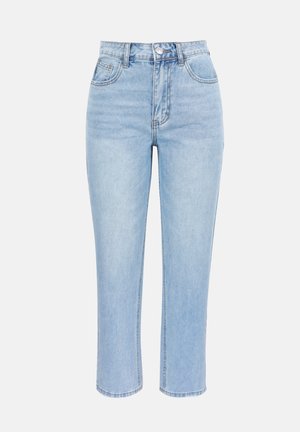 Even&Odd by Zalando, CROPPED MOM FIT - Дънки с прав крачол - light blue denim