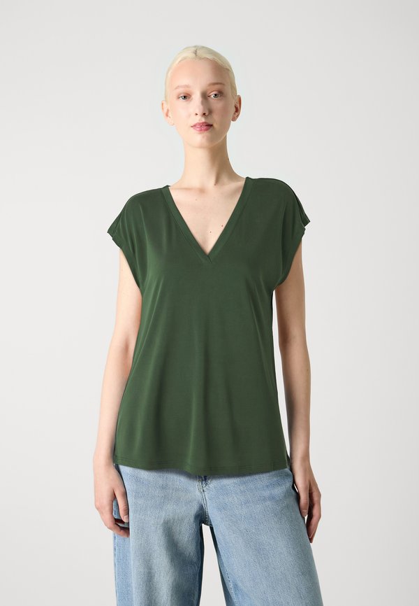ONLFREE LIFE V NECK - Basic T-shirt - sycamore