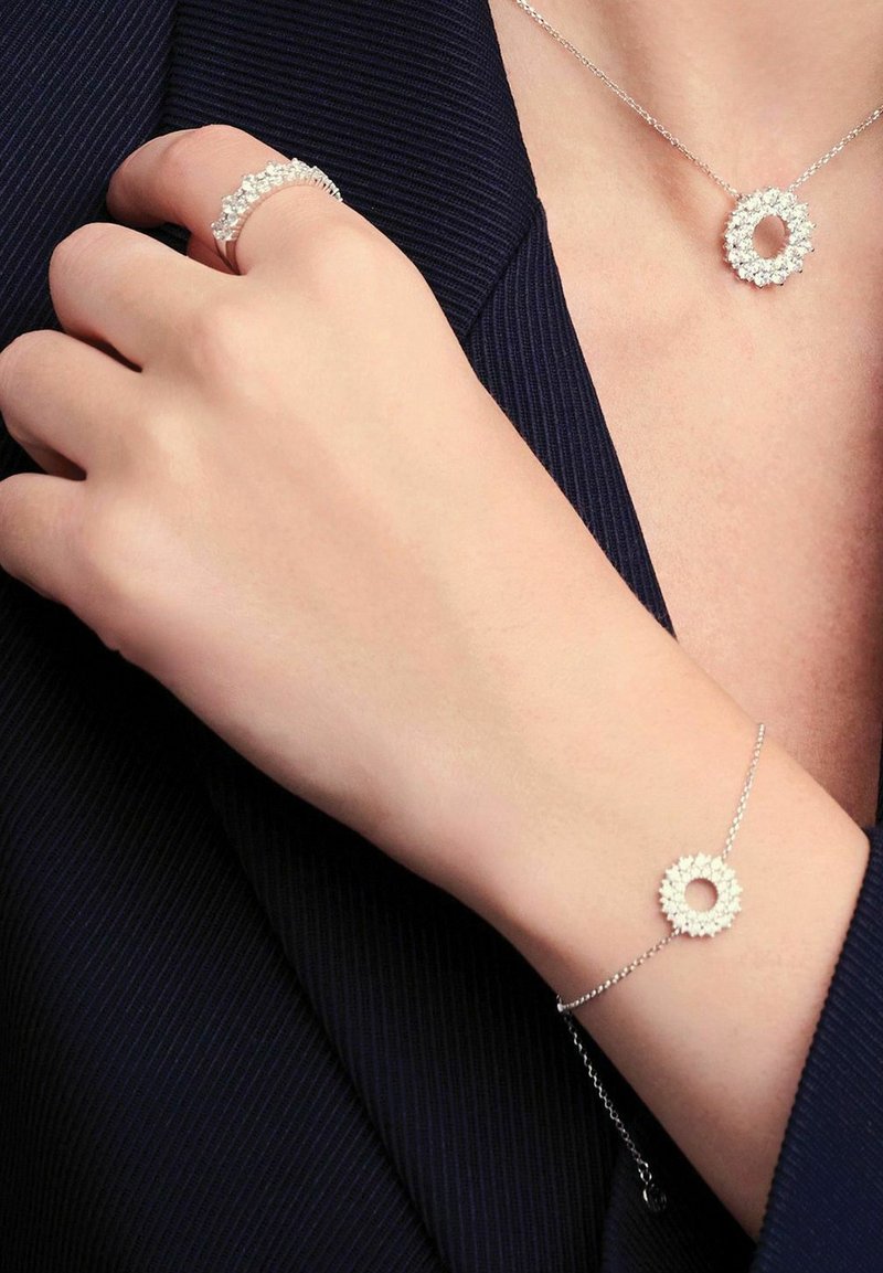 Sif Jakobs Jewellery LIVIGNO - Armband - silver coloured white