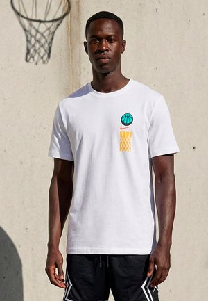 Nike Performance TEE ICON - Tricou cu imprimeu - white