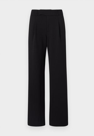 ONLY, ONLRENAL PLEAT STRAIGHT PANT - Broek - black