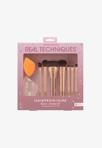 Real Techniques WRAPPED IN GLOW BRUSH + SPONGE SET - Make-up Brush Set