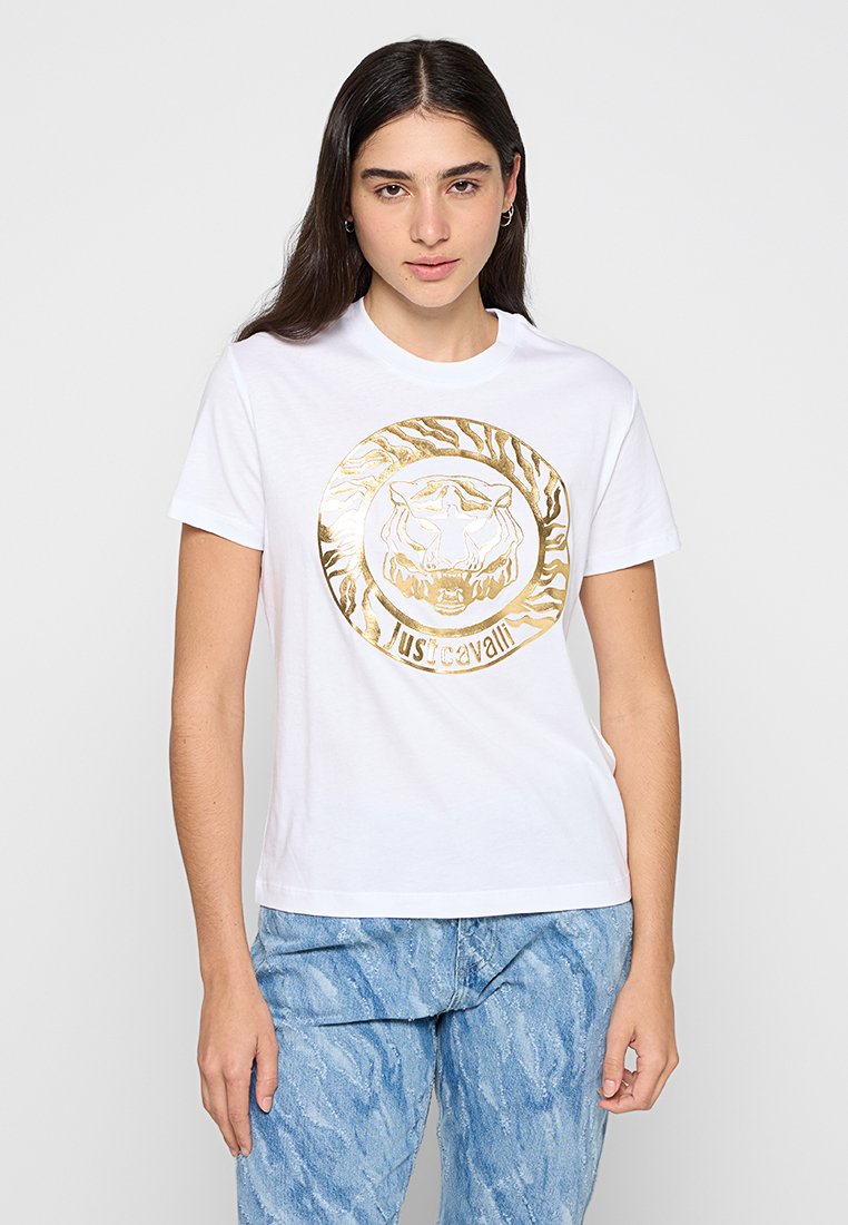 Just Cavalli T-shirt print wit