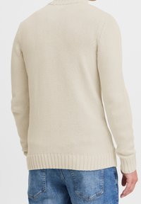 Solid Strickpullover - beige