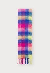Unselected, moonlite mauve/pale greensurf/fuchsia/red