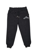 John Richmond pantaloni gamba larga bambina con pinces nero