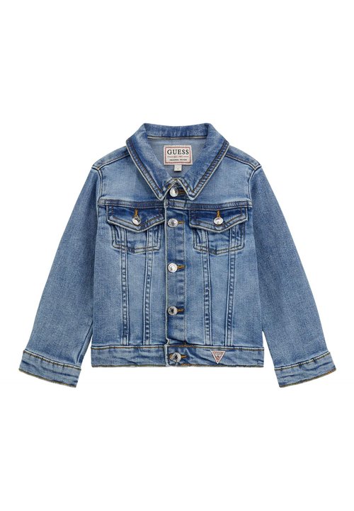Guess REGULAR FIT - Jachetă din denim - blau
