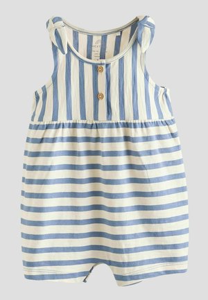 Next REGULAR FIT ROMPERS 2 PACK - Mono - navy stripe and bow printed
