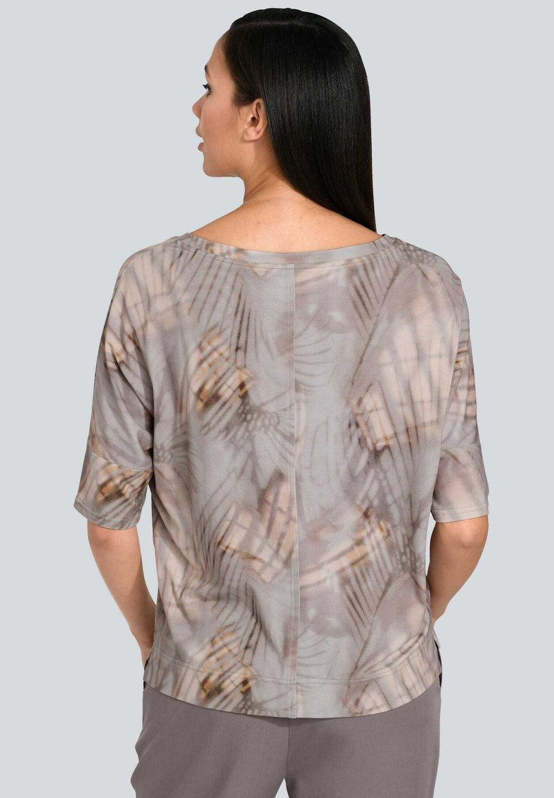 Damen T-Shirts | Alba Moda T-Shirt print beige - FT03120 Damen T-Shirts | Alba Moda T-Shirt print beige - FT03120