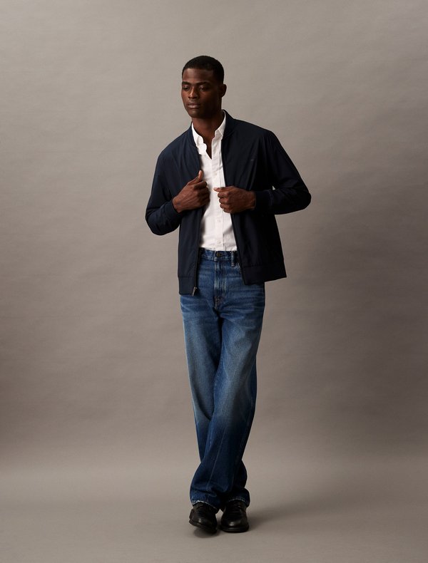 MATTE JACKET - Bomber Jacket - sky captain4