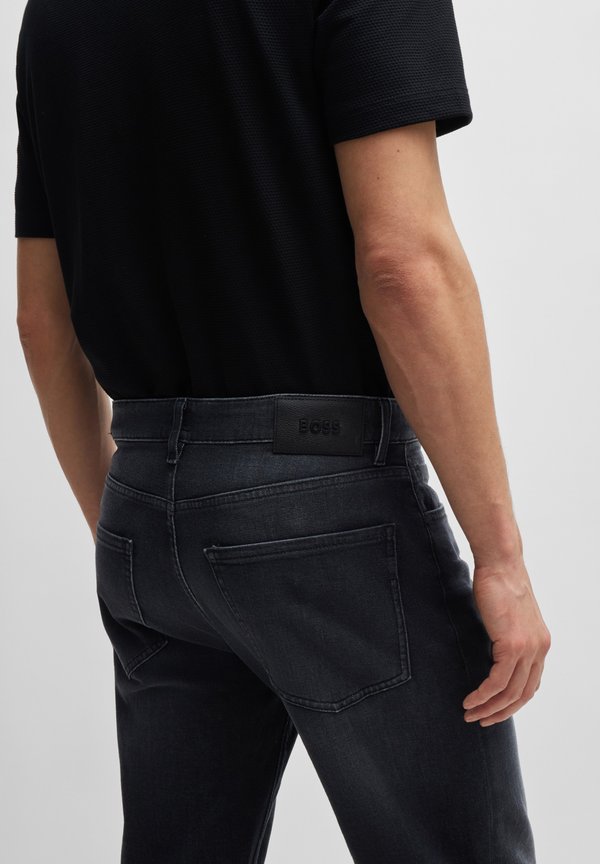 H-RE MAINE - Straight leg jeans - charcoal seven3