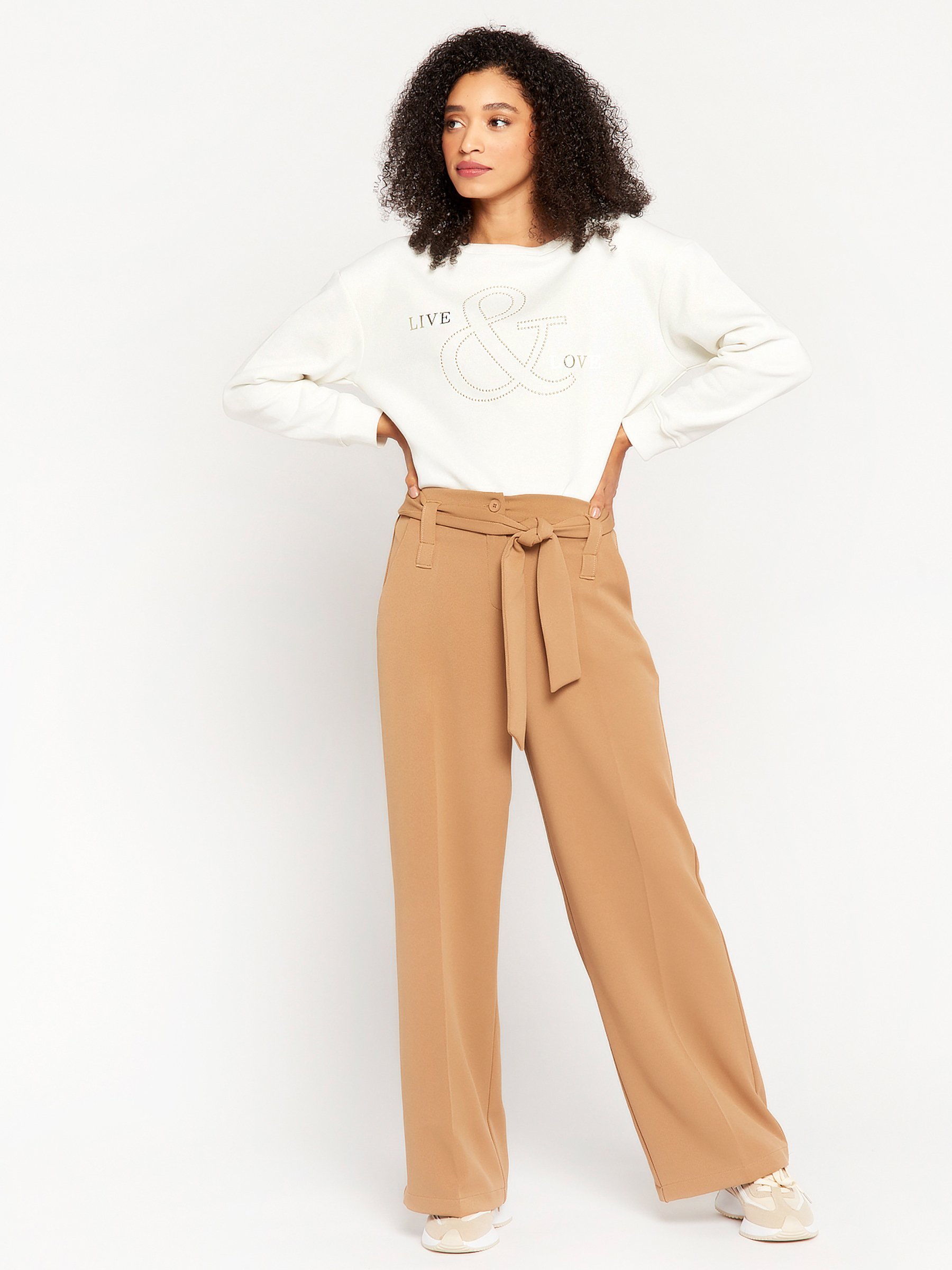 LolaLiza Pantaloni - camel/sabbia - Zalando.it