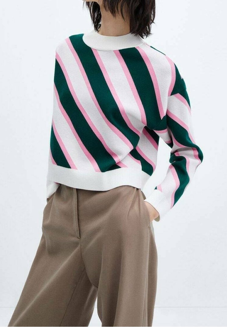 Mango Pullover - green