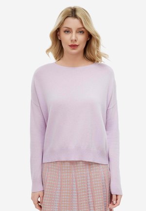 BOAT NECK SWEATER - Strickpullover - pink