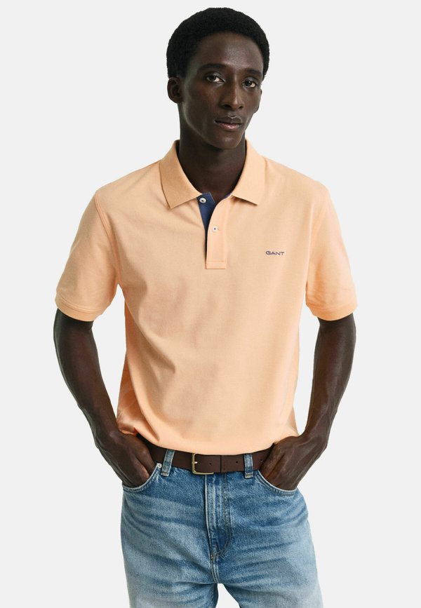 REGULAR FIT - Poloshirt - peachy orange