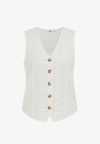 Veste sans manches - white