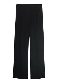 WIDE - PLEATED - Kalhoty - black