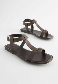 Next FOREVER COMFORT REGULAR WIDE FIT - Sandali - chocolate brown
