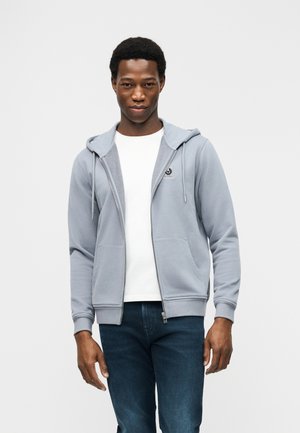 FULL ZIP HOODIE - Lukuga pusa - faded indigo