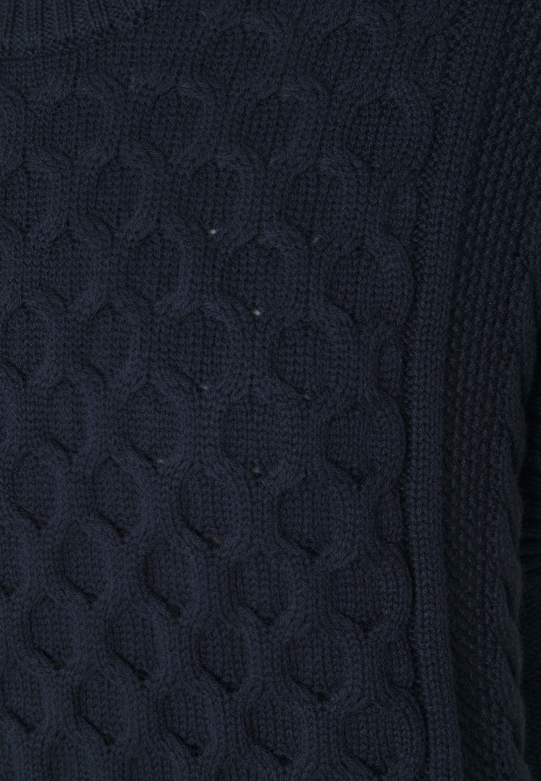 GANT CABLE VEST - Jumper - evening blue 