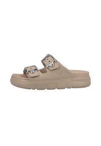 Rieker Mules - cremebeige