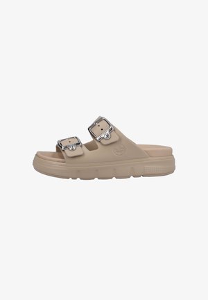Rieker Mules - cremebeige