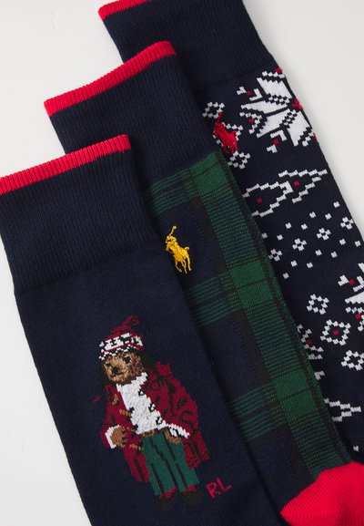 Polo Ralph Lauren ARCTC CREW SOCK GIFT BOX SET UNISEX - Chaussettes - assorted