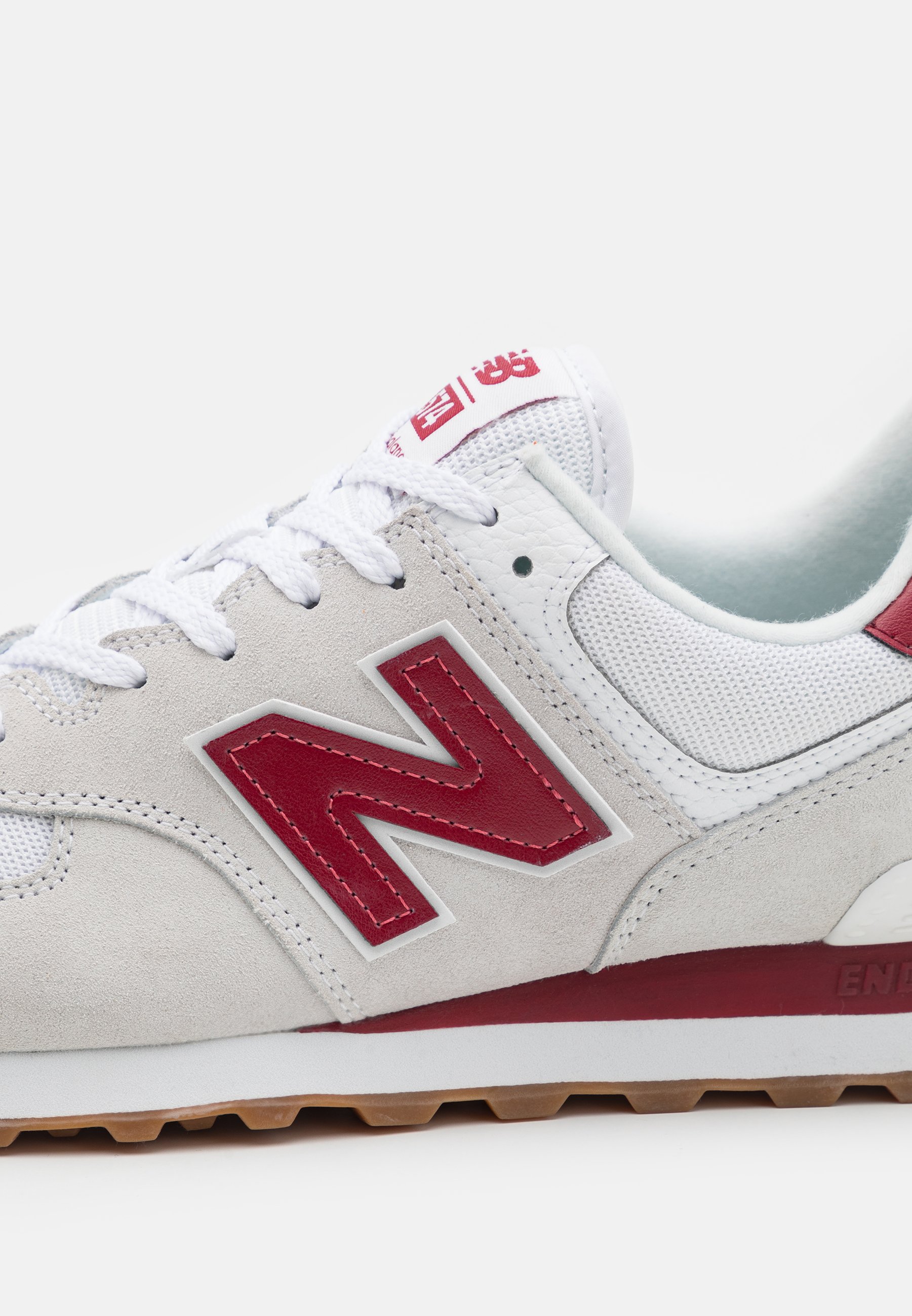 New Balance ML574 UNISEX - Sneakers - white/vit - Zalando.se
