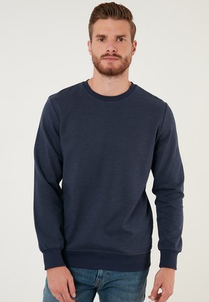 REGULAR FIT - Sudadera - dark blue