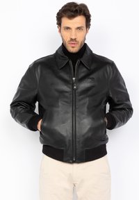 Schott Skinnjacka - noir