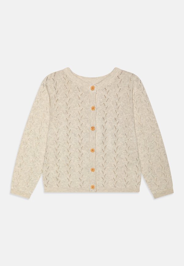 NMFBANNI CARD - Cardigan - peyote melange