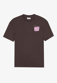 UNISEX - Print T-shirt - brown