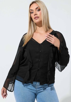 Yours Clothing, PLUS SIZE BLOUSES & SHIRTS - Blouse - black