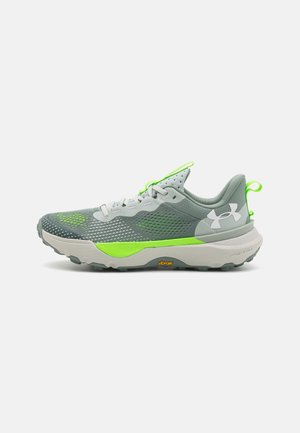 INFINITE PRO UNISEX - Trail running shoes - silica green/summit white/white