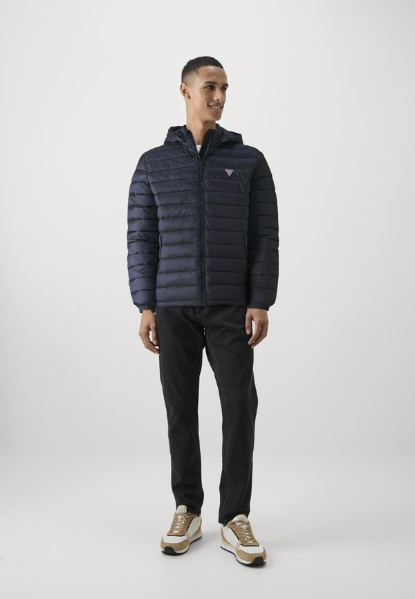 HOODED PUFFER - Winter jacket - daring ocean3