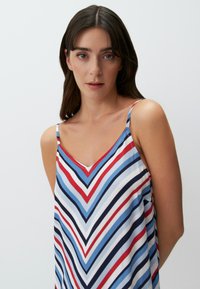 Jimmy Key MIDI WITH V-NECK STRAPS - Freizeitkleid - blue