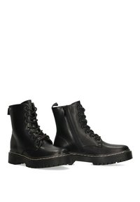 ETIKA Botines con cordones - black