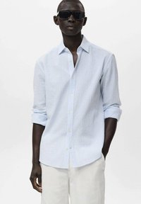 Mango - Overhemd - light blue Miniatuurafbeelding 1