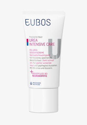 EUBOS, UREA INTENSIVE CARE 5% UREA GESICHTSCREME - Face cream - weiß