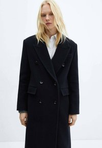 Mango Klasický kabát - royal blue