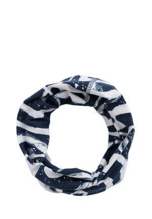 HANDYBAND - Tubehalstørklæder - royal blue multi - ink strokes maritime