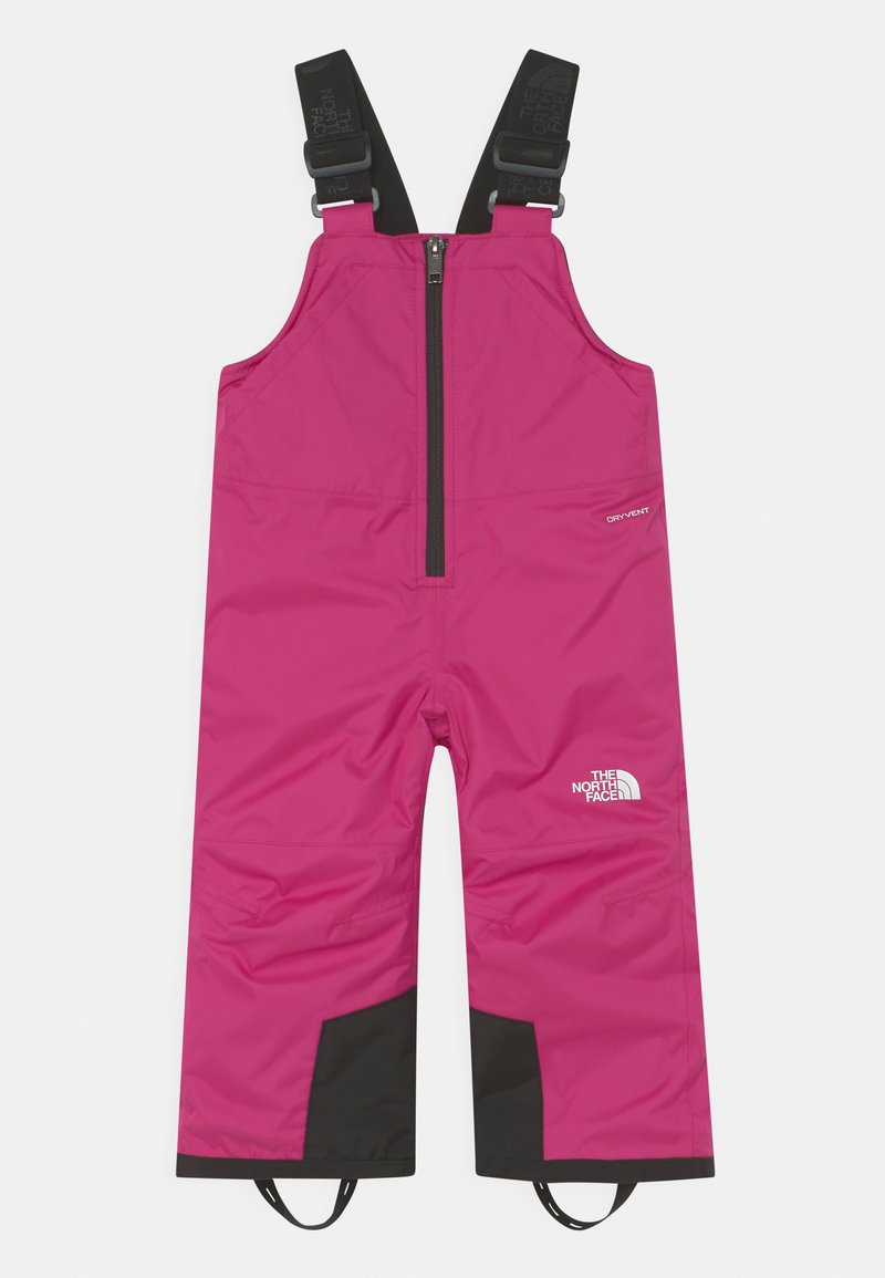 The North Face KID FREEDOM INSULATED BIB UNISEX Snow pants fuschia pink/pink Zalando.co.uk
