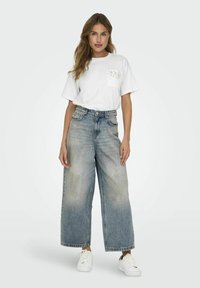 ONLY POSH - Camiseta estampada - bright white