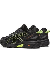 ASICS SportStyle GEL-VENTURE 6 GS - Tenisky - black lime green