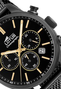 Lotus Montre à aiguilles - schwarz