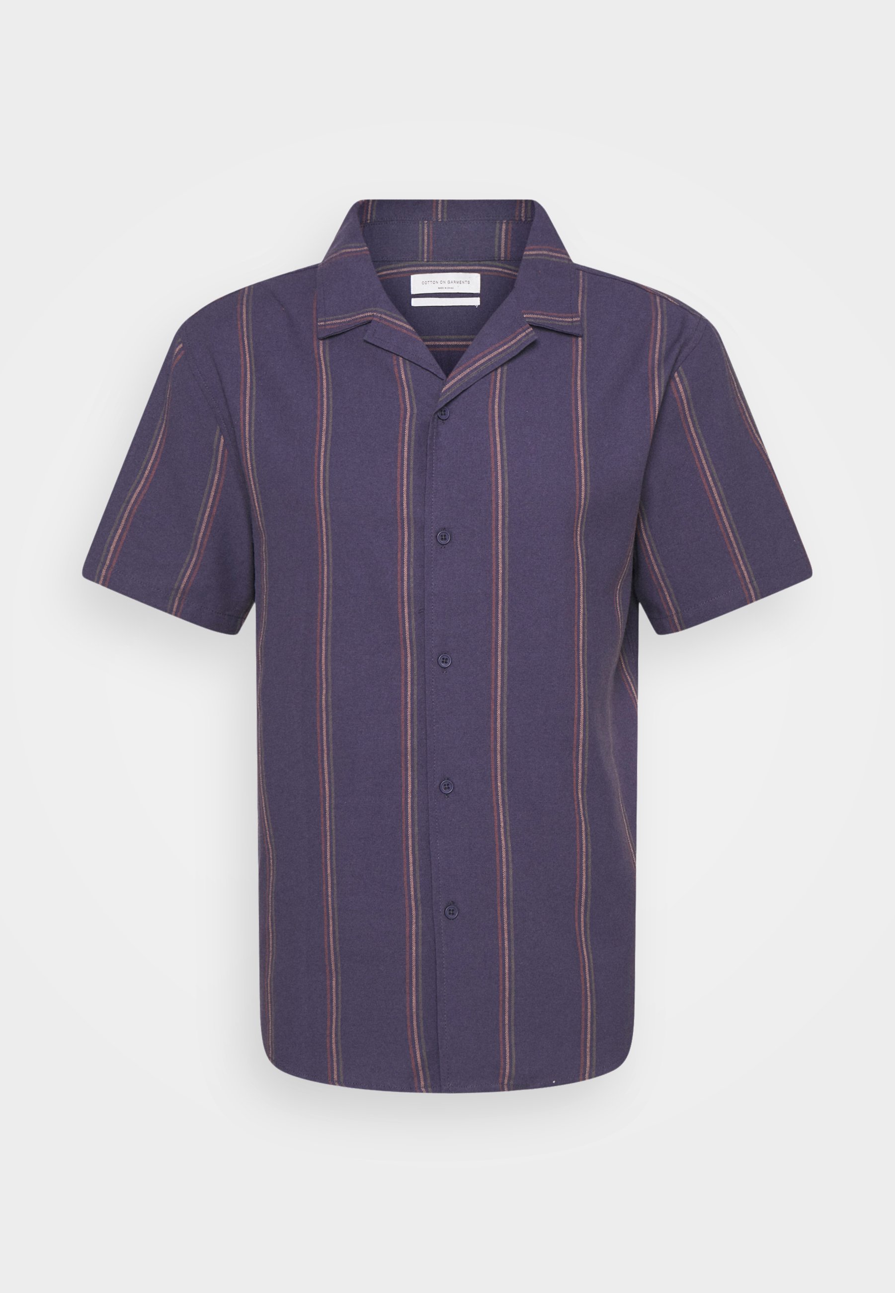 Cotton on Textured Short Sleeve Shirt Shirt, Men's, Size: XXS, Purple